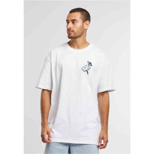 Mister Tee Upscale - Bold Actions Oversize Heren T-shirt Wit