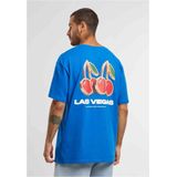 Mister Tee Upscale - Gambling Capital Oversize Heren T-shirt - Blauw