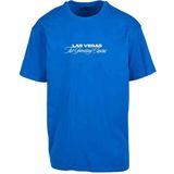 Mister Tee Upscale - Gambling Capital Oversize Heren T-shirt - Blauw