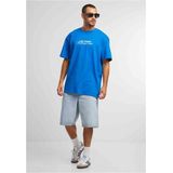 Mister Tee Upscale - Gambling Capital Oversize Heren T-shirt - Blauw