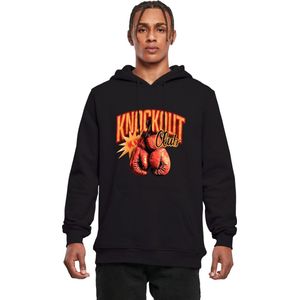 Mister Tee - Knockout Club - Hoodie - Zwart - 65% Katoen, 35% Polyester