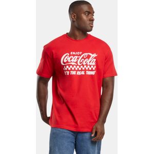 Merchcode Coca Cola - Coca Cola Enjoy Coke Oversize Heren T-shirt - Rood