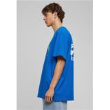 Mister Tee - Mannelijk Zonder Kraag T-Shirt - Blauw