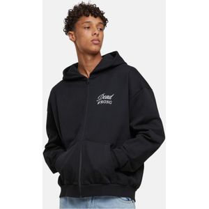 MT Upscale Sweatvest  donkergrijs / zwart / wit