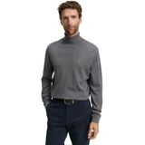 Tom Tailor - Coltrui - Effen - Regular Fit - Puur Katoen - Lange Mouwen