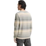 TOM TAILOR - Trui - Crème / Grijs - Gebreide Truien