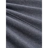 TOM TAILOR - Sweatshirt - Grijs - Losse Pasvorm - Opstaande Kraag