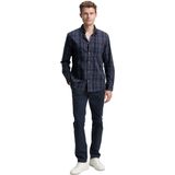 TOM TAILOR - Overhemd - Navy - Geruit - Lange Mouw