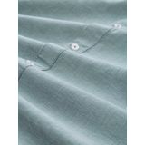 TOM TAILOR - Overhemd - Riet - Regular Fit - Katoen - Kwartmouw