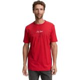 TOM TAILOR - Shirt - Nachtblauw - Kwartmouw - Ronde Hals