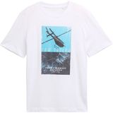 TOM TAILOR - Shirt - Gemengde Kleuren/Wit