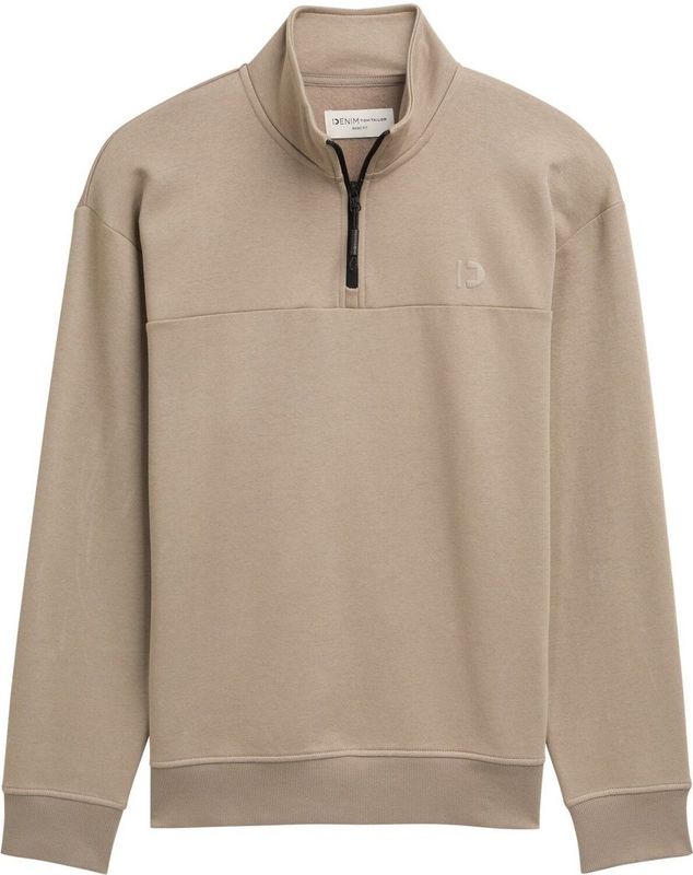 Tom Tailor Denim - Sweatshirt - Mêlee - Regular Fit - Katoenmix