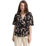 TOM TAILOR - Blouse - Beige Gemêleerd - Blouseshirt