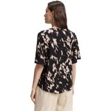 TOM TAILOR - Blouse - Beige Gemêleerd - Blouseshirt