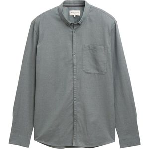 TOM TAILOR DENIM - Overhemd - Spar - Lange Mouw - Regular Fit - Katoen