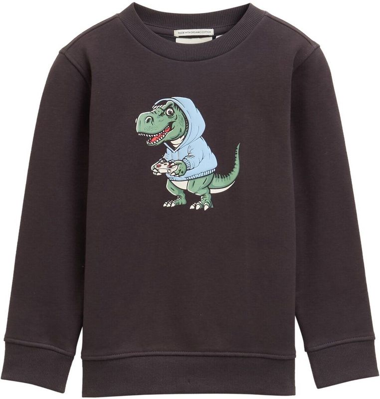 Tom Tailor - Sweater - Coal Grey - Korte Mouwen