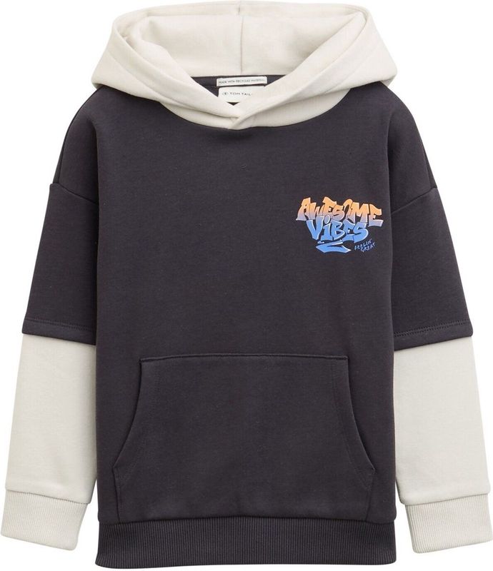 Tom Tailor - Hoodie Sweatshirt - 2-in-1 Look