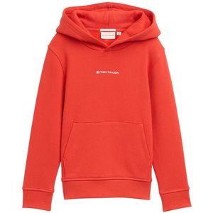 Tom Tailor - Hoodie - Soft Red - Met Capuchon en Kangoeroezak