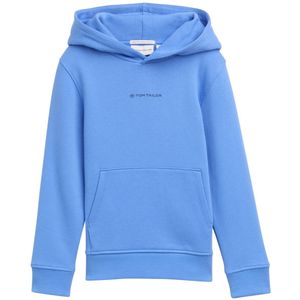 Soft mid blue - Vest - Met Capuchon - Kangoeroezak