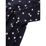 Tom Tailor - Jurk - Mini Heart Design - A-lijn - Lange Mouwen