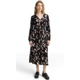 Tom Tailor - Wikkeljurk - Blurry Animal Design - Met Patroon