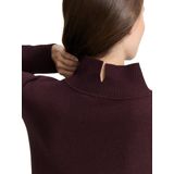 Tom Tailor Gebreide jurk met opstaande kraag