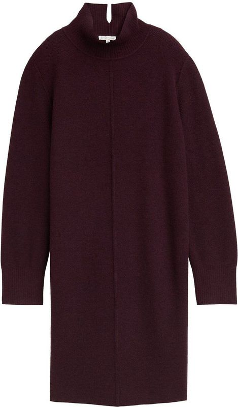 Tom Tailor Gebreide jurk met opstaande kraag