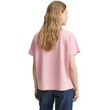 TOM TAILOR - Shirt - Oudroze - Raglanmouwen - Kwartmouw