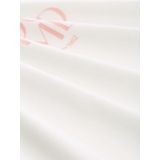 TOM TAILOR - Shirt - Rosa/Wolwit - T-shirt - Raglanmouwen