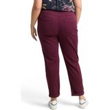 TOM TAILOR - 16427 - Tapered Relaxed Broek - Bordeauxrood