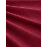 TOM TAILOR - Shirt - Mosterd - Donkerrood - Kwartmouw - Ronde Hals
