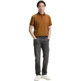 TOM TAILOR - Piqué Poloshirt - Deep Cognac - Korte Mouwen