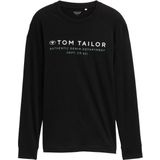 Tom Tailor - 1047769 - T-shirt - Zwart - Lange Mouwen