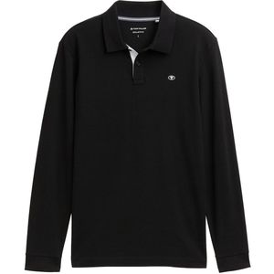 TOM TAILOR Poloshirt voor heren, 29999 - Black, S