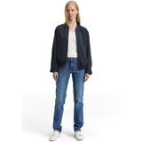 TOM TAILOR Dames Jeans, 10113 - Clean Mid Stone Blue Denim, 25W / 32L