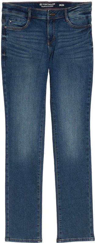 TOM TAILOR Dames Jeans, 10113 - Clean Mid Stone Blue Denim, 25W / 32L