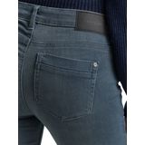TOM TAILOR - Jeans 'Lene' - Donkerblauw - Slimfit - Heavy Washed