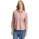 TOM TAILOR DENIM - Blouse - Rosa - Klassieke Blouse - Lange Mouw