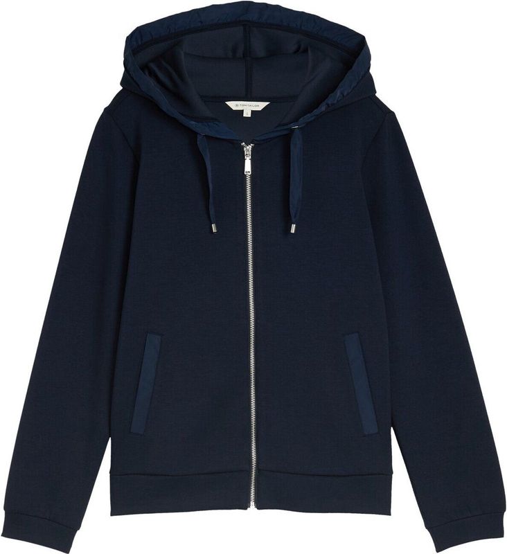 Tom Tailor - Sweatjack - Regular Fit - Effen - Dames