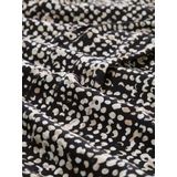 Blouse - Gevoerd - Viscose - All-over Patroon - Driekwart Mouw