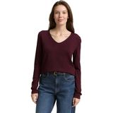 Tom Tailor - Shirt - Effen Kleur - Lange Mouwen - Col