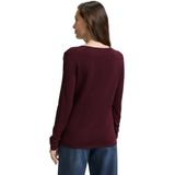 Tom Tailor - Shirt - Effen Kleur - Lange Mouwen - Col