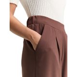 TOM TAILOR - 38824 - Pantalon - Marron Chocolat Doux