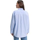 Tom Tailor - 1048319 - Bloes - Relaxte Pasvorm - Geweven Poplin Stof