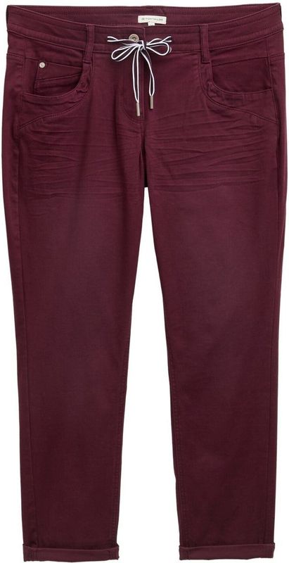 Tom Tailor - 1040963 - Tapered Relaxed Broek - Vijfzakkenmodel