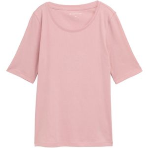 Tom Tailor - Basic T-shirt - Katoen - Ronde Hals