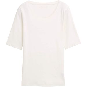 Bikini - Whisper White - Zonder Capuchon - Ronde Hals - Halve Armlengte