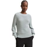 Tom Tailor Denim - Gebreide Trui - Silver Cloud Blue Melange - Met Breistructuur