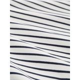 TOM TAILOR - Shirt - Donkerblauw/Wit - Gestreept - Lange Mouw