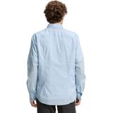 Light Blue - Overhemd - Minimal Design - Button-Downkraag - Gestreept Patroon